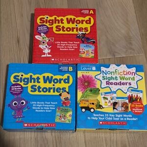 Scholastic Sight Word Stories - Red, Blue, Yellow